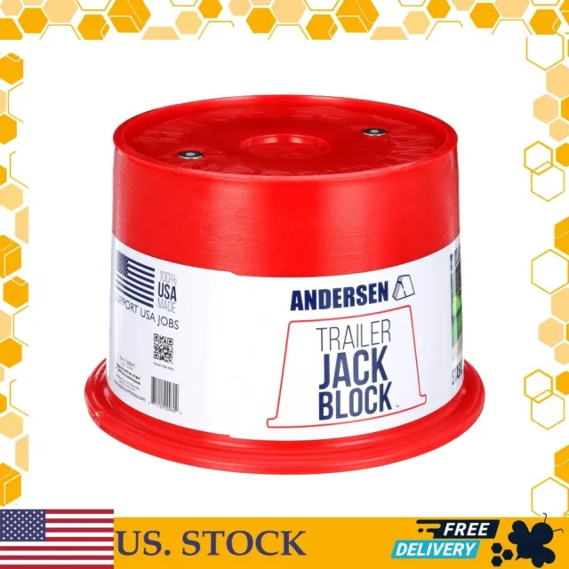 Andersen Manufacturing Trailer Jack Block Magnets 3608-M Leveling Stabilization