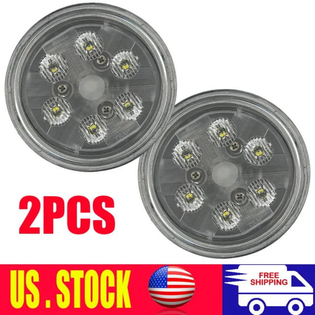 2pcs Par36 30W LED Work Lights Flood For John Deere Case IH International