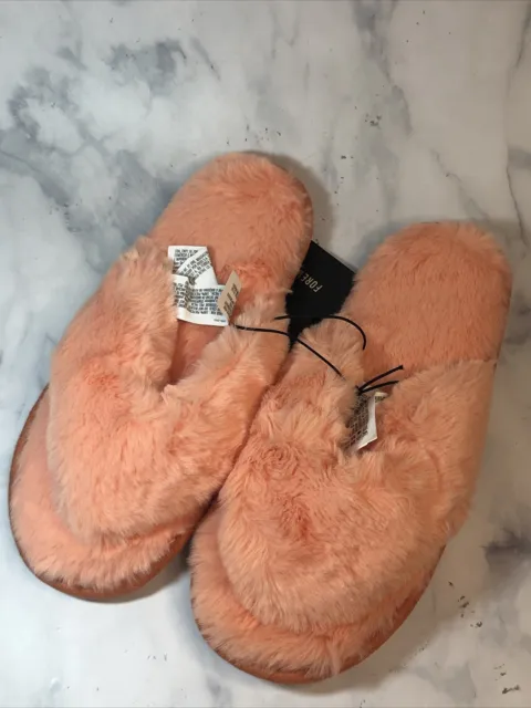 Fluffy slippers for woman size Large (9/10)