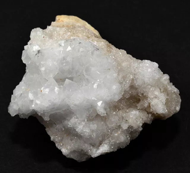 2.6 " Funkelndes Quarz Cluster Natürlich Edelstein Druzy Geode Mineral Aus 3