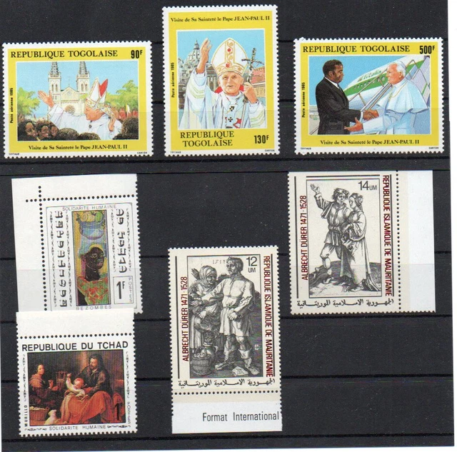 Afrika, Lot Marken postfrisch k00166