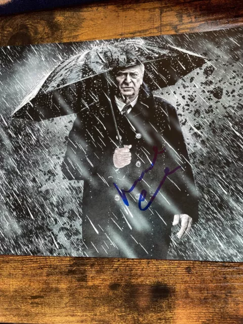 Michael Caine Hand signed 8x10 photo with COA