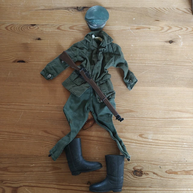 Lot Tenues Militaires Pour Action Joe / GI Joe - Avec Accessoires - Occasion