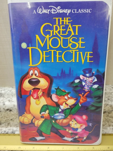 THE GREAT MOUSE Detective VHS 1986 Animation Original Release Buena ...