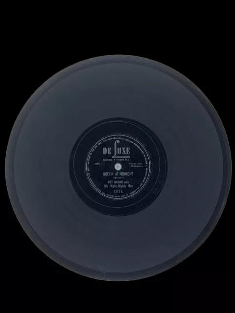 Roy Brown - Rockin' At Midnight 3212, Shellac, 10", 78 RPM, US, 1949