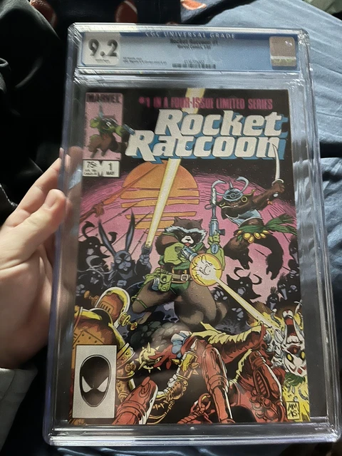Rocket Raccoon 1 CGC 9.2 Limited Series Marvel Comics Direct Sales
