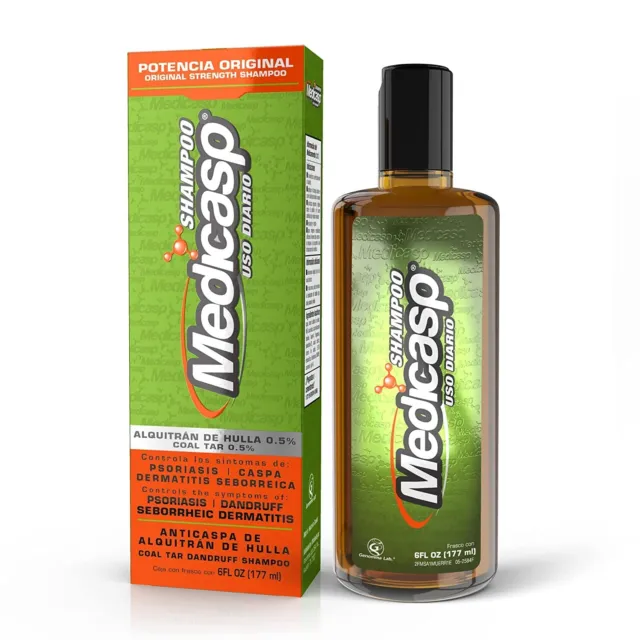 Shampoo Para La Caspa Anticaspa Champu Psoriasis Tratamiento Pelo  Dermatitis #1