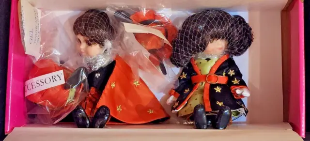 Marie Osmond "Adora Halloween Bitty Belle & Beau" Doll Set in Box with COA, #123