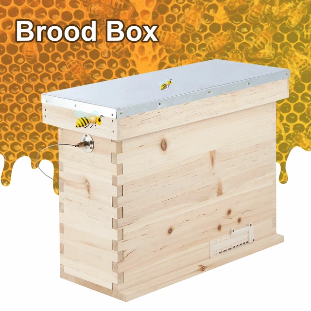 PREENEX 4DEEP FRAME Brood Box Hive Component for Queen Bees Beekeeping