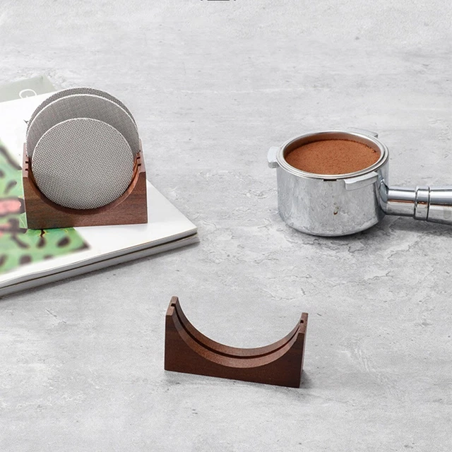 Porte-filtre à Café - En Fer - Beau Design Arbre De Vie - Noir - Porte- Filtre à Café Pour Ranger Les Filtres à Café - En Métal - Convient Pour Les Cafés