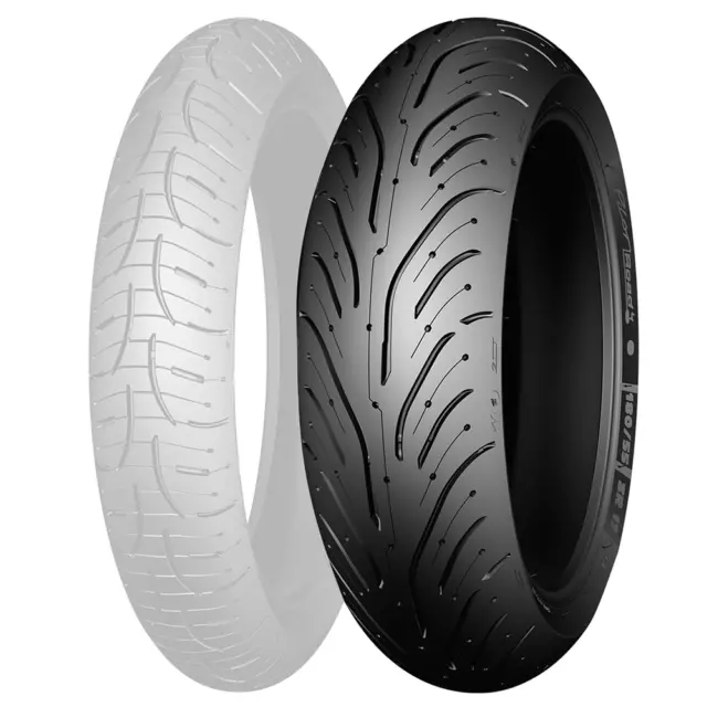 Michelin Tire 180/55 Zr 17 M/C (73W) Pilot Road 4 R Tl - 694117