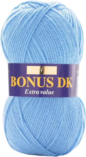 Hayfield Bonus DK Double Knitting, Bluebell (969), 100G by