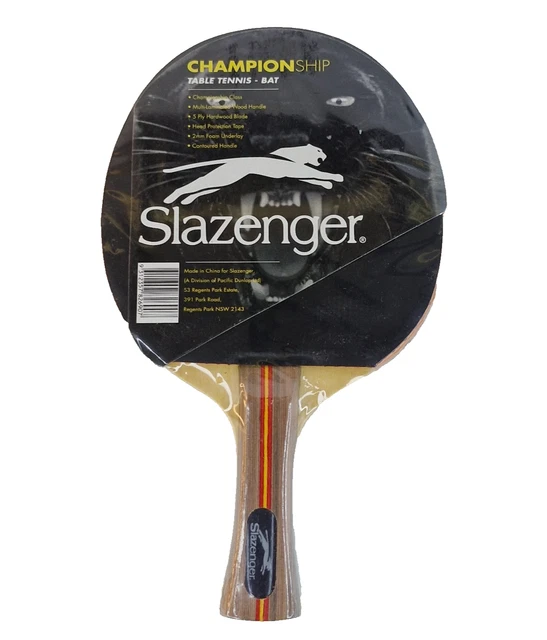 Raquete de Tênis Antiga em Madeira Vintage Slazenger Challenge com Capa