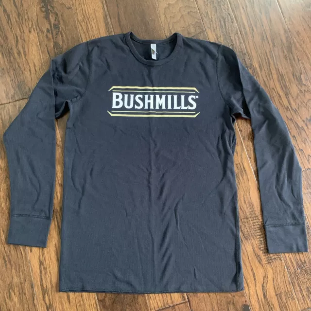 Bushmills Irish Whiskey Long Sleeve Thermal Shirt Sz L - NEW!