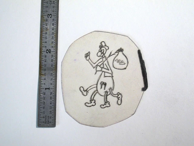 Plantilla de acetato flash de tatuaje de colección década de 1960 Hobo escarabajo PC