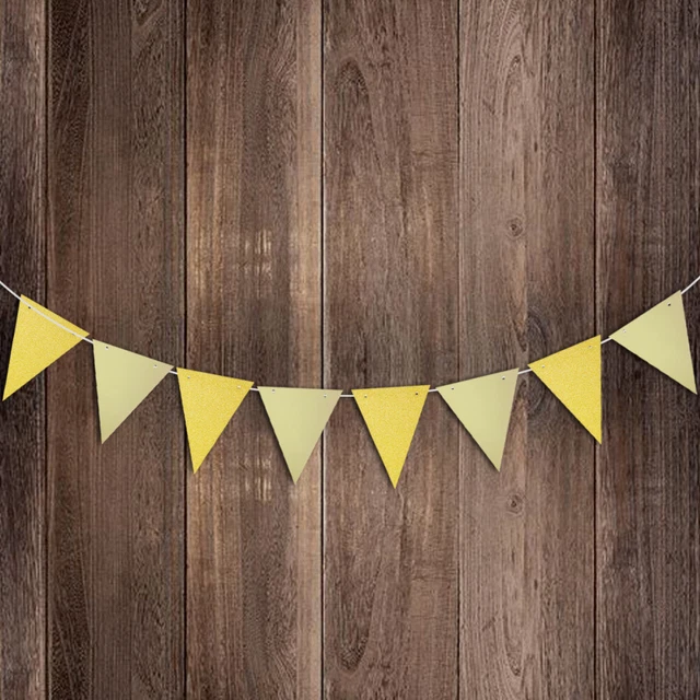 2pcs Bannière Guirlande Canard Jaune Mignonne - Décoration Fête Anniversaire Thème Canard 3m