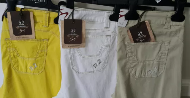 3 Jeans 9.2 Carlo Chionna Taglia 27 - 40/41 a 2 tasche - NUOVI Etichette leggeri 2