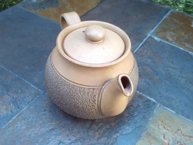 Vintage Denby pottery - large Cotswold teapot