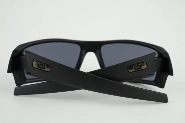 BRAND NEW! Oakley GASCAN S Matte Black/Warm Grey Sunglasses Standard Issue SI 3