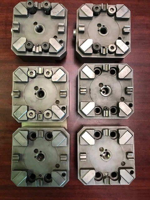 Hirschmann H8.88.1 System 5000 Sinking EDM Electrode Pallet 88mm - lot of 6 pcs