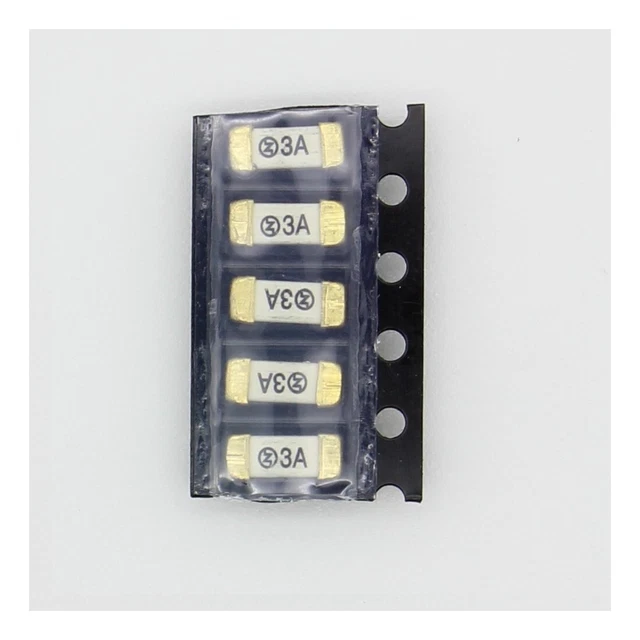 5x lot Fusible ceramique 1808 SMD - 3A - 125V 2.6x6mm - 172fus258