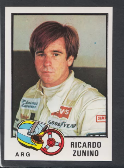 Panini F1 Grand Prix Sticker, No 58 Ricardo Zunino Motor Racing, Sports