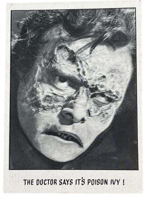 1973 Monster Creature Feature You’ll Die Laughing #57 Phantom Opera Trade Card