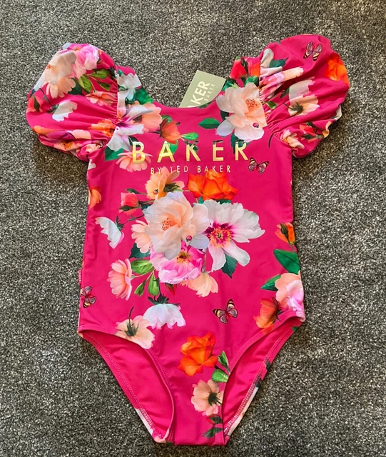 Girls ted baker swimming costume on sale