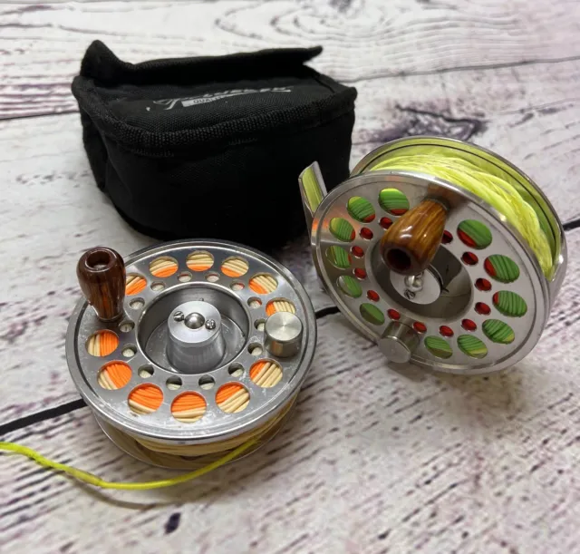 PFLUEGER TRION 1978 Trout Fly Fishing Reel Spare Spool Lines & Case Chrome  £79.00 - PicClick UK
