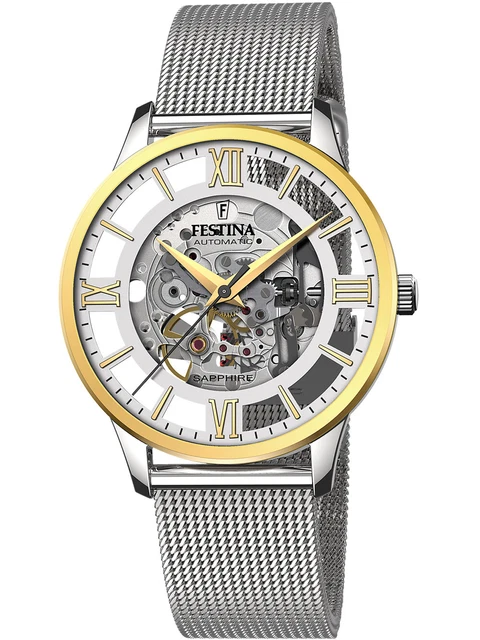 Festina F20537/1 Automatico Orologio Uomo 42mm 5ATM