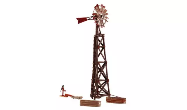 Woodland Scenics N Scale Built & Ready Old Windmill BR4936