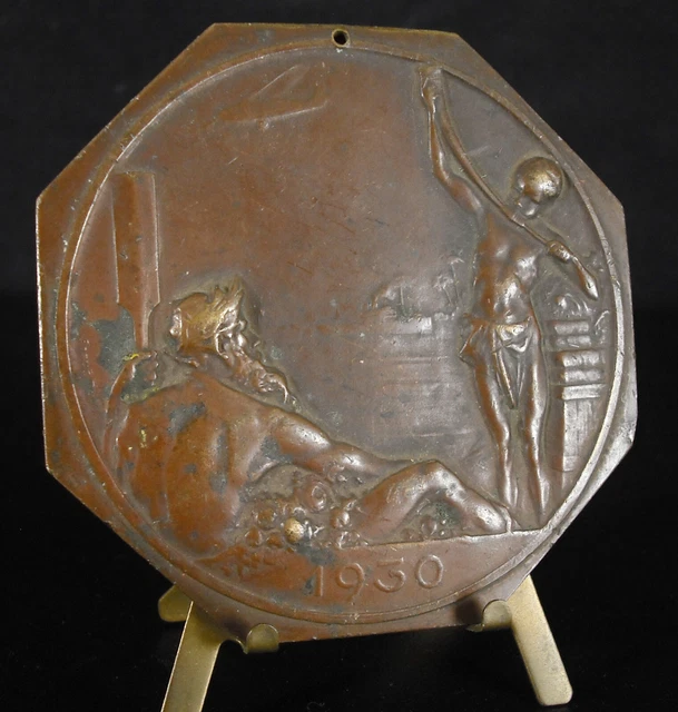 Médaille Bronze Exposition Internationale De Liège 1930 – Art Wallon