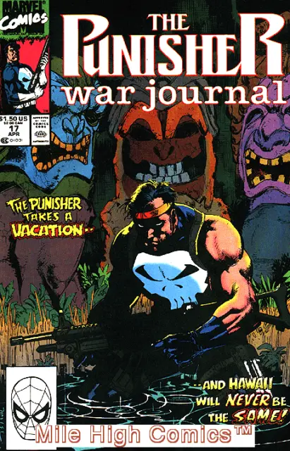 PUNISHER WAR JOURNAL (1988 Series) #17 Good Comics Book