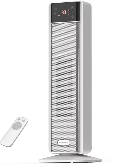 Tower Fan Heater 2000W Oscillating Ceramic — PureMateUK