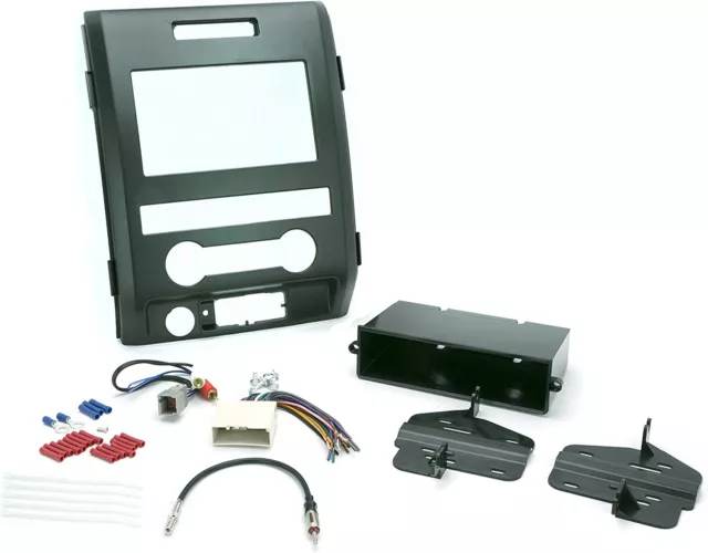 Complete Dash Kit for Stereo Replacement for Select 2009-2012 F-150 XL