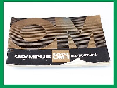 206321 Olympus Om-1 Manual De Instrucciones Del Propietario Usado