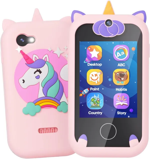 Kids Smart Phone Girls Unicorns Gifts for Girls Toys 8-10 Years