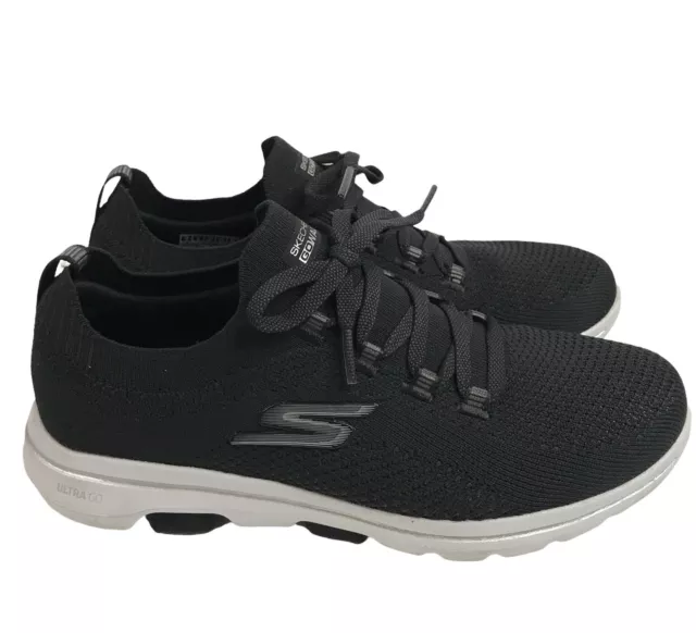 Skechers Go Walk 5 Uprise Athletic Shoes Sneakers Women's Size 7  Black MSRP $60