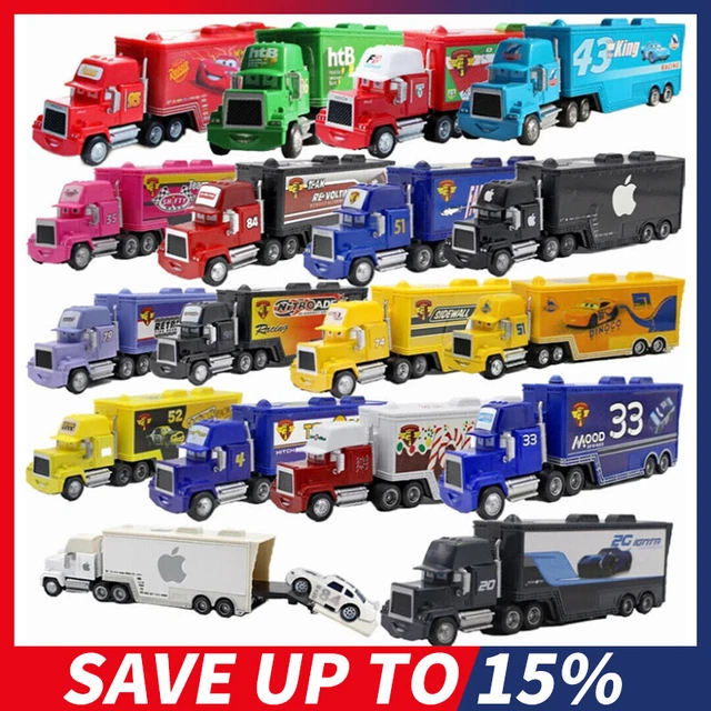 Disney Pixar Cars Lot Mack Hauler Truck 1:55 Diecast Model Car Toys Collect Boys