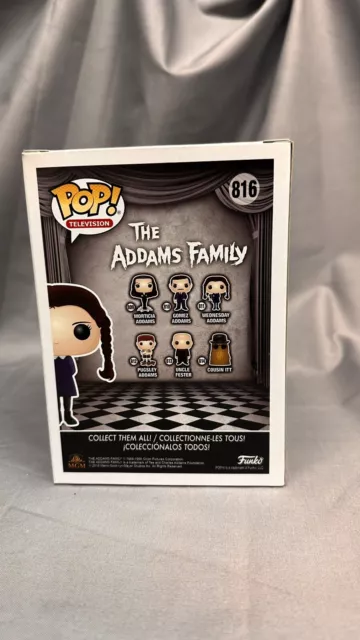 Funko POP! Television The Addams Family Wednesday Addams #816 Vinyl Figure 3