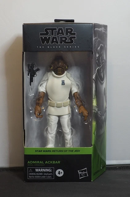 "Star Wars Hasbro The Black Series 6" pollici - Admiral Ackbar - NUOVO/IMBALLO ORIGINALE/NUOVO