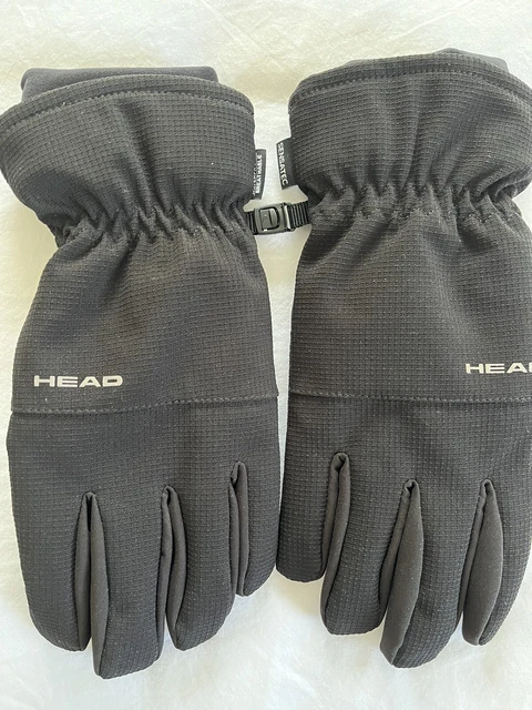 HEAD SENSATEC GLOVES Black UniSex Size M Waterproof RN67312 Winter Snow 14.90 PicClick