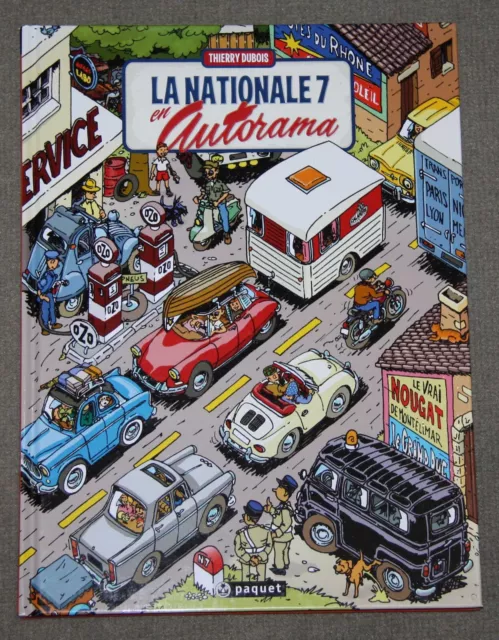 Bande dessinée La Nationale 7 en Autorama - Thierry Dubois - Editions Paquet