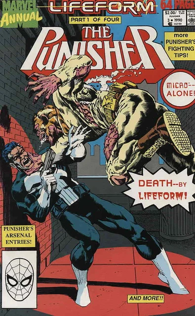 Punisher, The (2nd Series) Annual #3 VF/NM; Marvel | Lifeform 1 - we combine shi