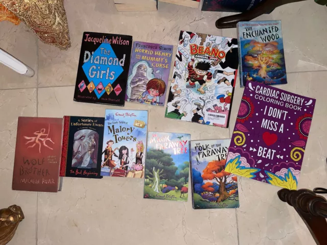 Childrens Kids Books Job Lot Mixed Bundle Reading Fiction