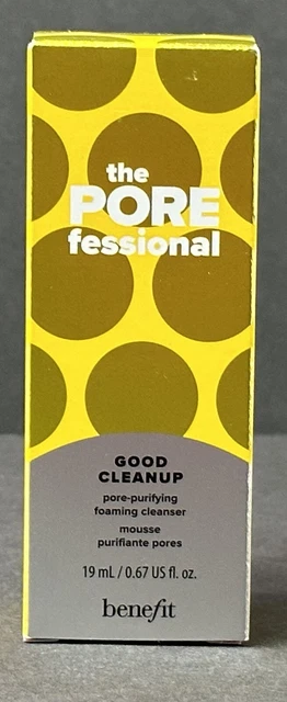 BENEFIT COSMETICS The POREfessional Good Cleanup Foam Cleanser 0.67 fl oz NIB