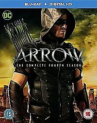 Arrow: The Complete Fourth Season Blu-Ray (2016) Stephen Amell cert 15 4 discs