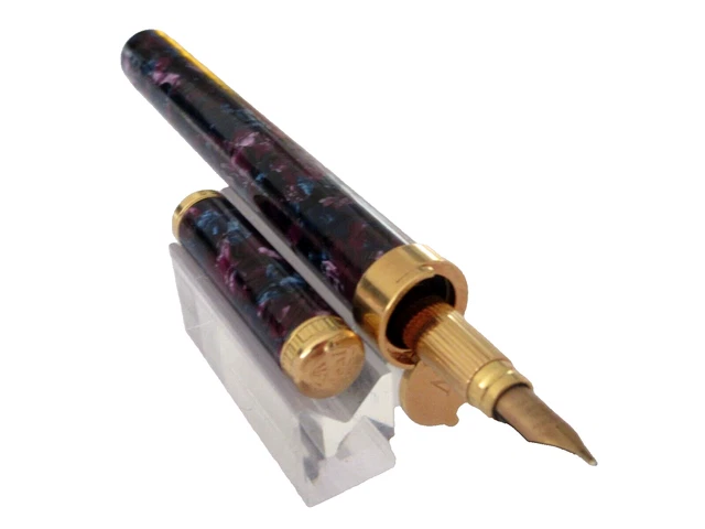 Stylo Plume Waterman Lady Agathe - Plume Or 18 Carats - Packaging Complet - Neuf
