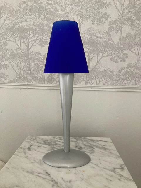 Lampe De Chevet Vintage IKEA Années 80 - Vert - Verre - Fabriquée En Hongrie