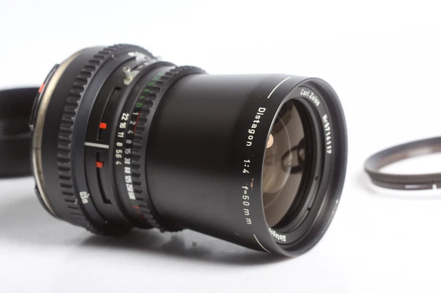 Hasselblad C Distagon 4/50 T* black Carl Zeiss 50mm 4.0 schwarz, Kratzer Rear